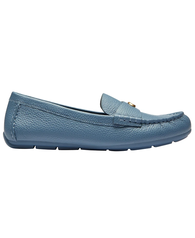 Coach Sculpted C Leather Classic Loafer Flats