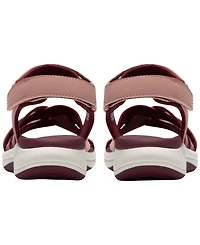 Clarks Women's Cloudsteppers Mira Shore Round Toe Sandals