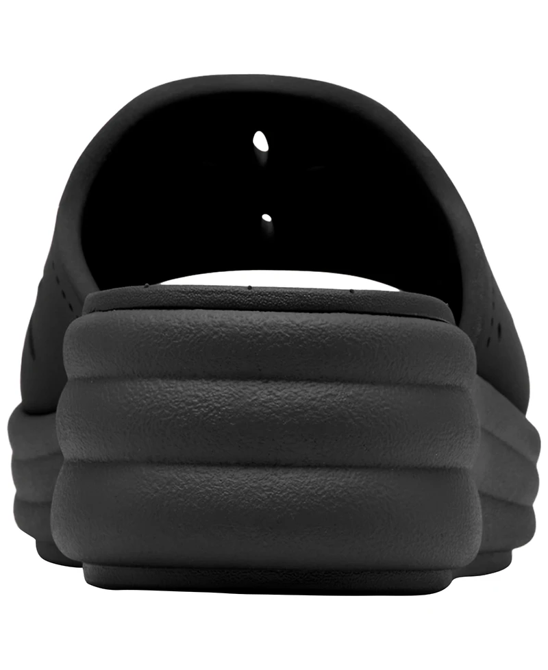 Clarks Women's Drift Floral Slip-On Wedge Sandals