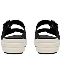 Clarks Women's Drift Faye Round Toe Wedge Sandals