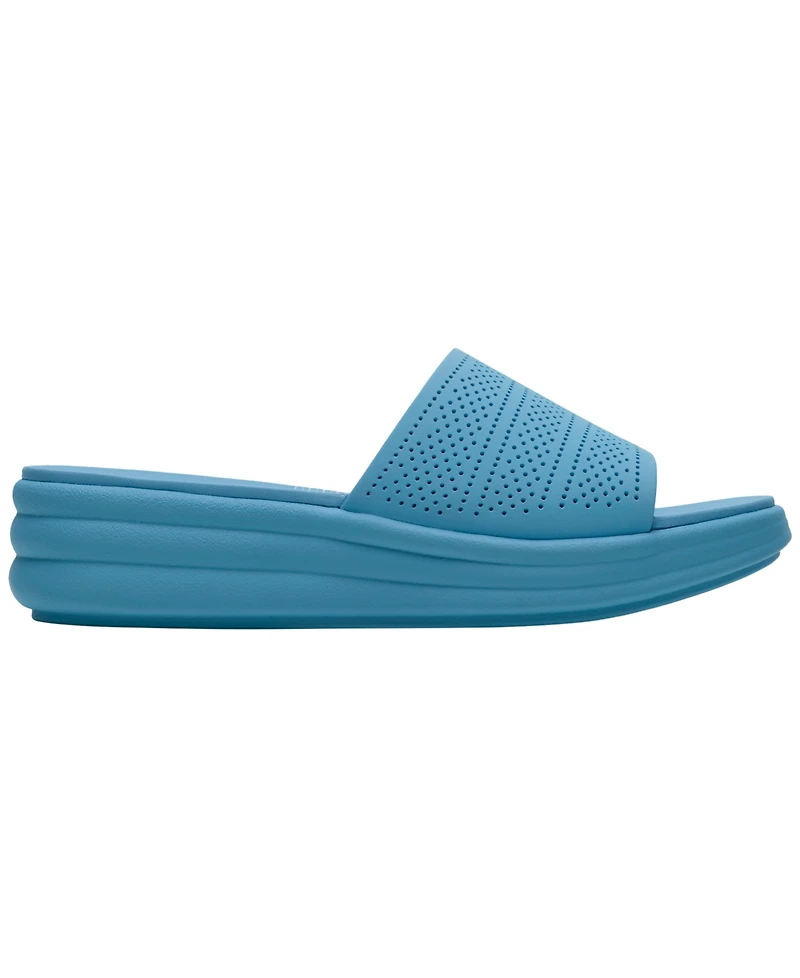 Clarks Cloudsteppers Women's Drift Twist Slip-On Flat Sandals