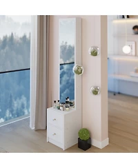 Streamdale Furniture Full Body Mirror Cabinet - Extra Large Storage