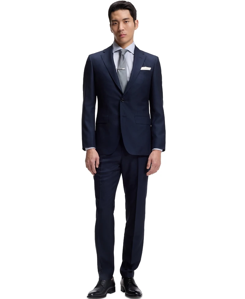 Boss by Hugo Men's Italian-Made Cotton Slim-Fit Dress Shirt