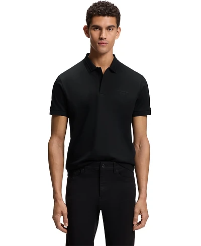 Boss x Porsche Men's Mercerized Cotton Polo Shirt