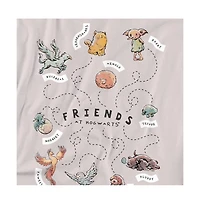 Harry Potter Big & Tall Friends At Hogwarts T Shirt