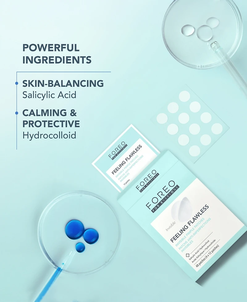 Foreo For EveryOne Feeling Flawless Invisible Pimple Patches 48 Patches