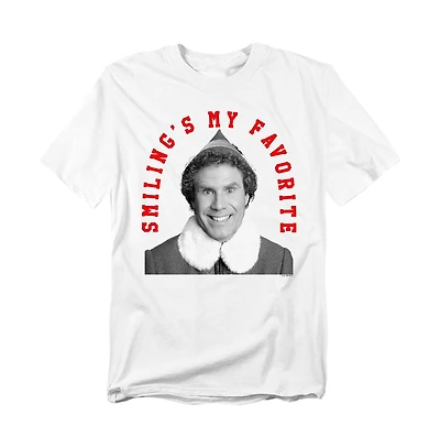 Elf Men's Smiling's My Favorite T Shirt