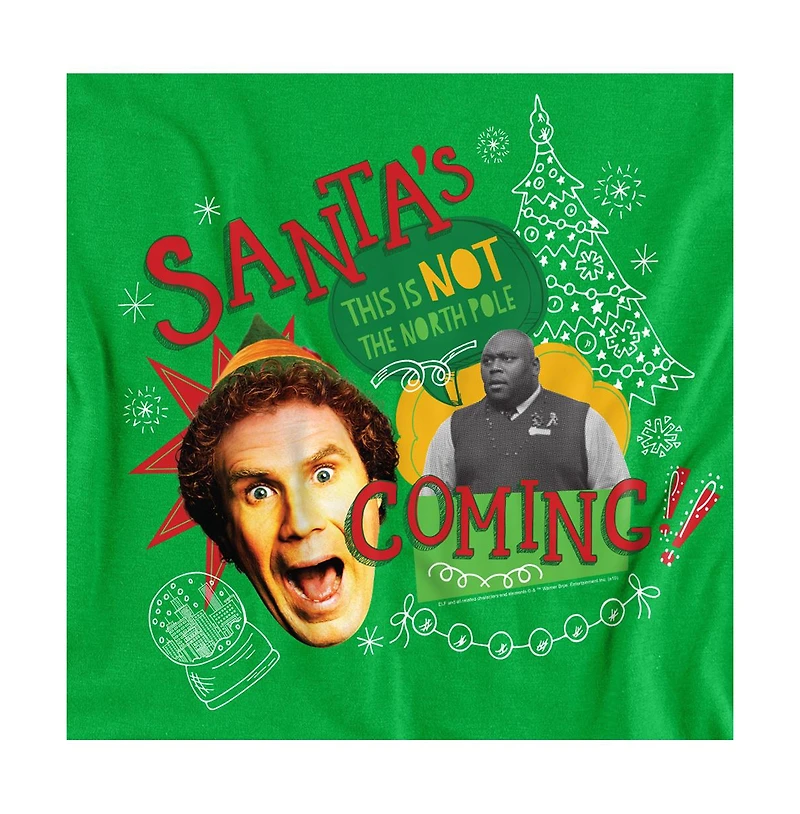 Elf Men's Santa's Coming T Shirt