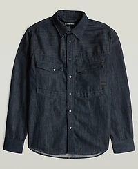G-Star Raw Men's Dakota Regular Collared Overshirt