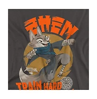 Kung Fu Panda Big & Tall 4 Zhen Train Hard T Shirt