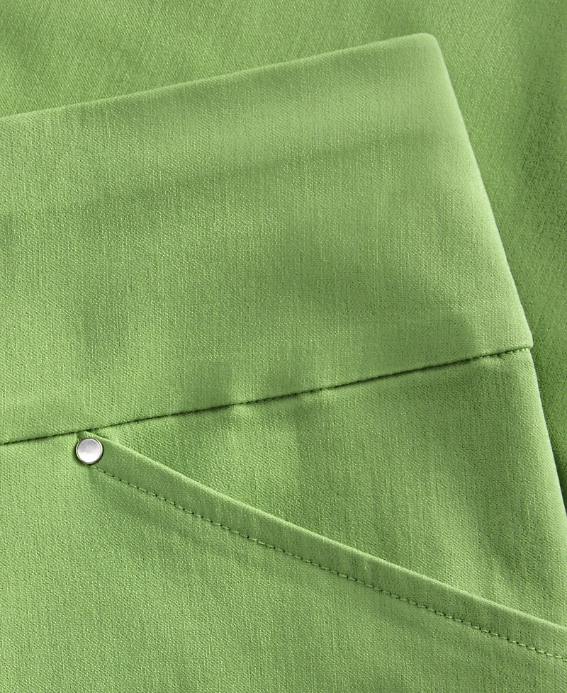 I.n.c. International Concepts Women's Tummy-Control Pull-On Capri Pants, Created for Macy's