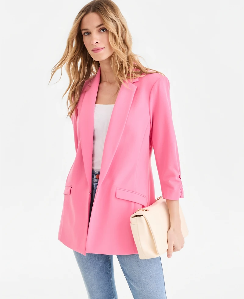 I.n.c. International Concepts Women's Menswear Blazer, Created for Macy's