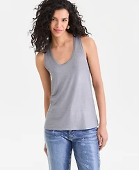 I.n.c. International Concepts Women's Shine Tank Top, Exclusively at Macy's