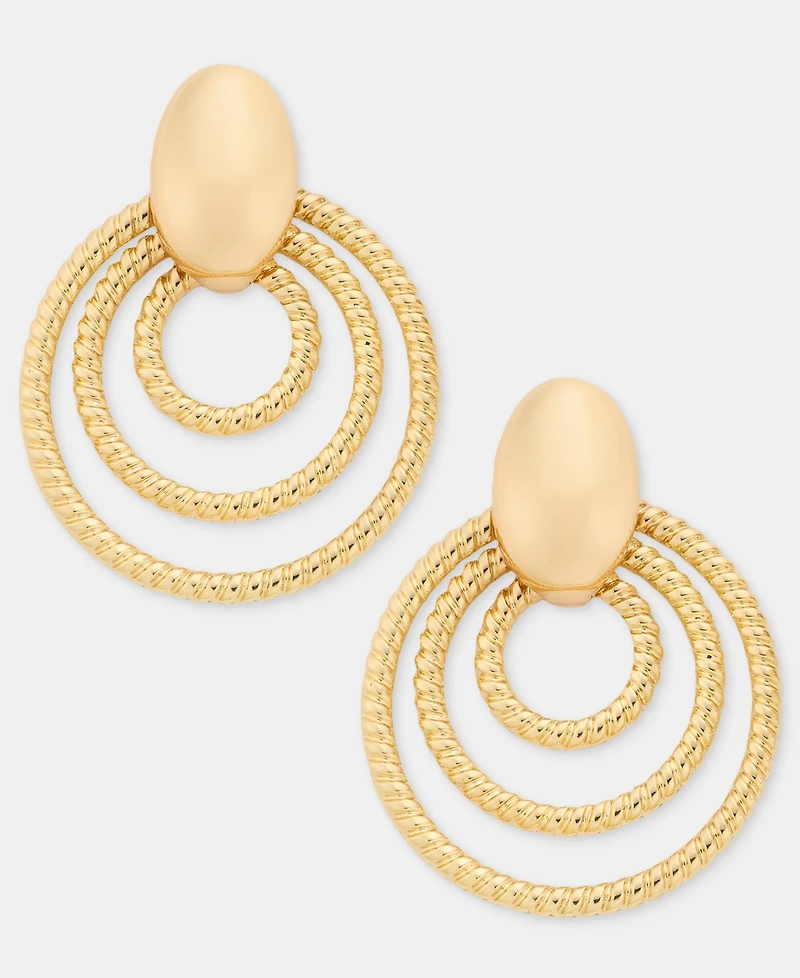 I.n.c. International Concepts Orbital Drop Earrings, Macy's Exclusive