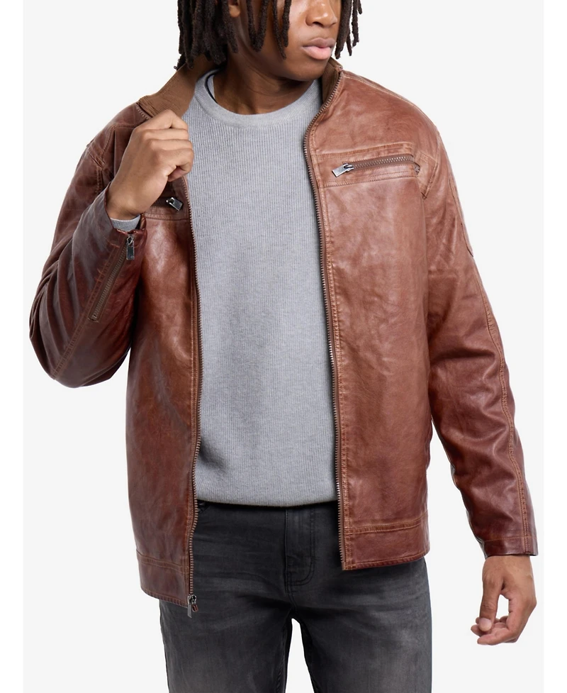 Spring + Mercer Men's Washed Tobacco Jacket
