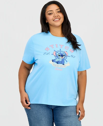 Disney Trendy Plus Stitch Graphic Print T-Shirt