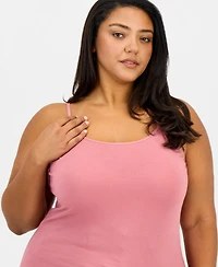 Aveto Trendy Plus Scoop-Neck Sleeveless Top