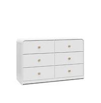 Storkcraft Santos 6-Drawer Dresser
