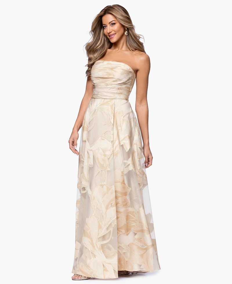 Xscape Women's Strapless Ball Gown