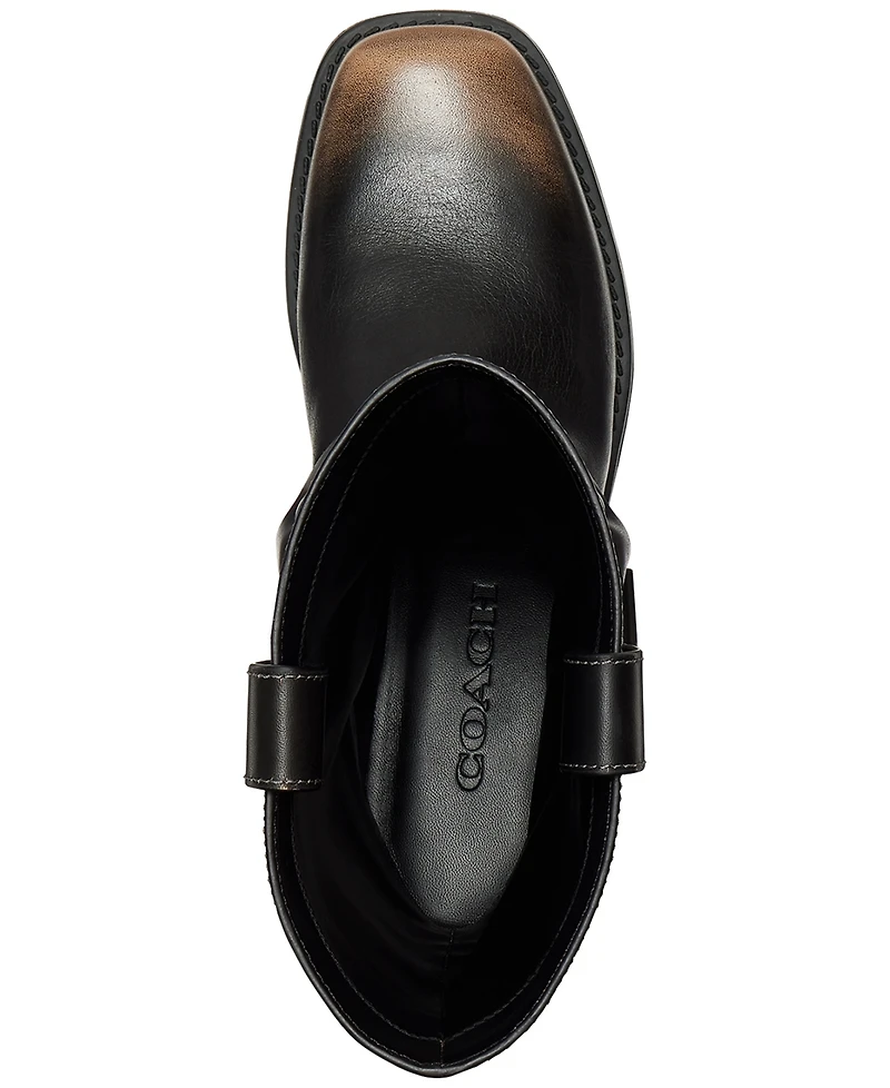 Coach Women's Harness Loved Leather Pull-On Boots