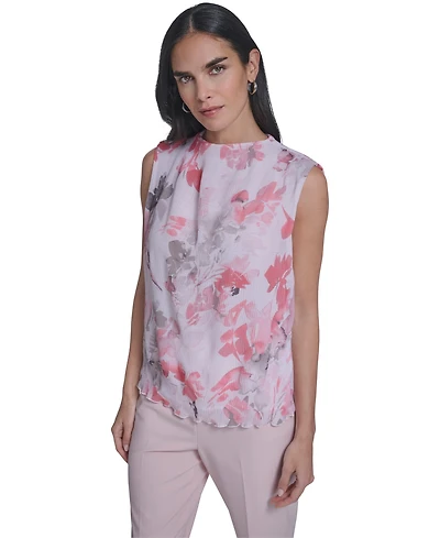 Calvin Klein Women's Sleeveless Textured Top