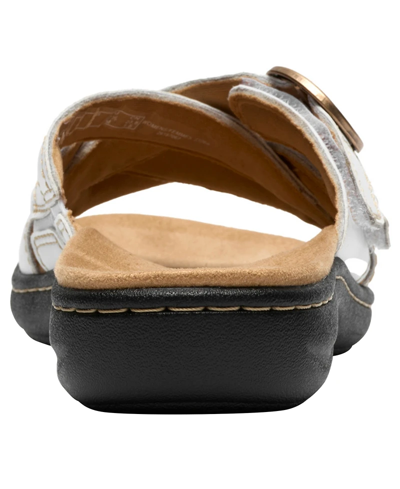 Clarks Women's Collection Laurieann Opal Round Toe Sandals