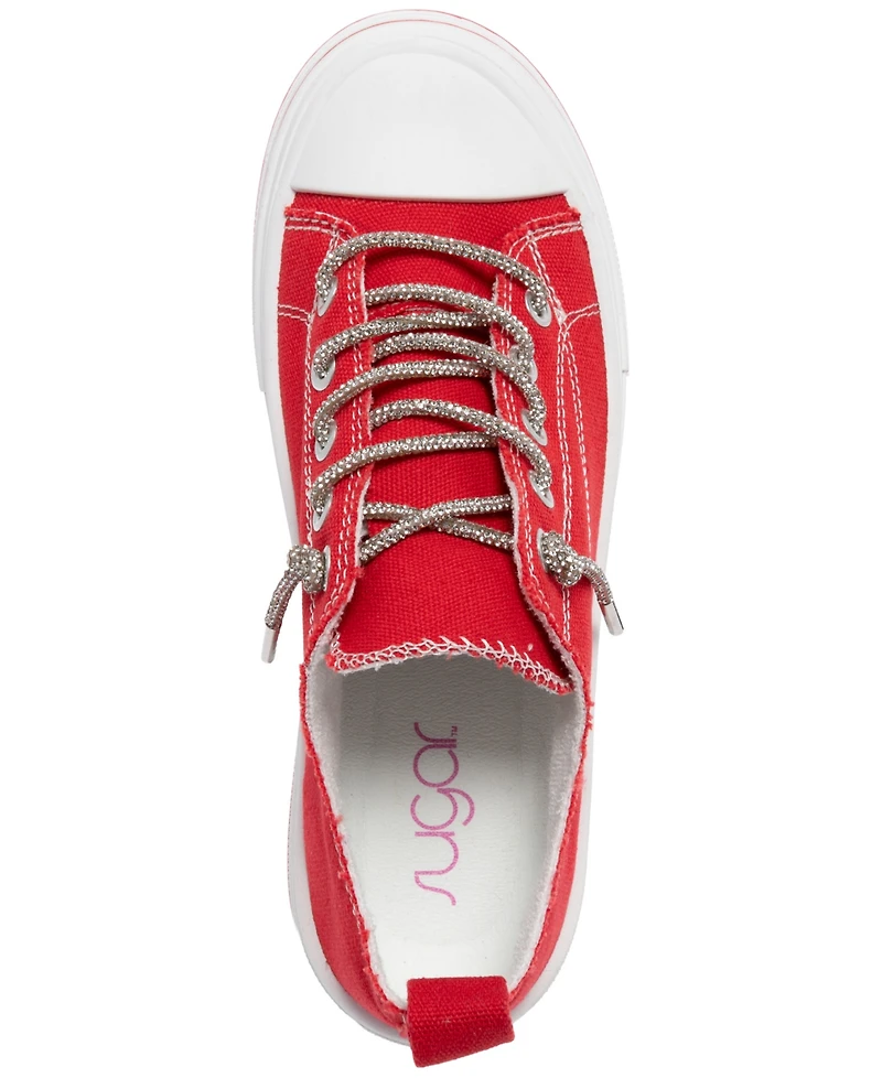 Sugar Women's Awesome Round Toe Casual Sneakers