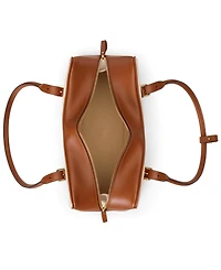 Lauren Ralph Lauren Marcy Large Zip Satchel Bag