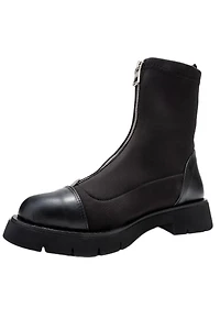 Prologue Shoes Women's Martos Stretch Front Zip Ankle Boot