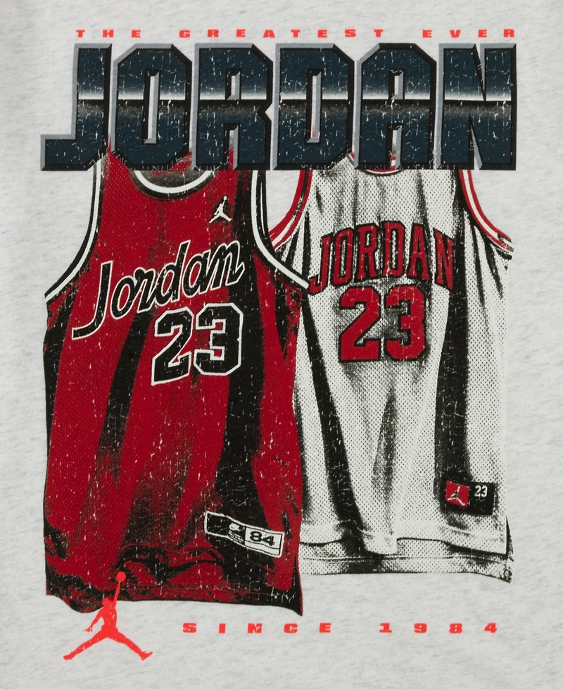 Jordan Boys' 8-20 Home And Away Crewneck T-Shirt