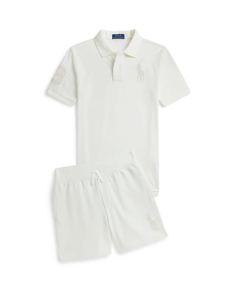 Polo Ralph Lauren Boys' 8-20 Big Pony French Terry Shorts