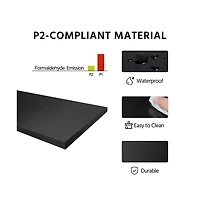 32.5" H Wooden Bathroom Cabinet 4 Drawers & Cupboard