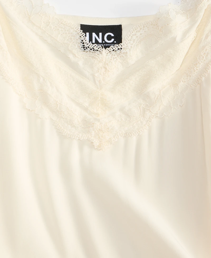 I.n.c. International Concepts Women's Lace Trim Camisole