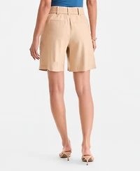 I.n.c. International Concepts Women's High-Rise Bermuda Shorts, Exclusively at Macy's