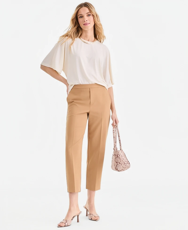 I.n.c. International Concepts Women's Cropped Pull-On Pants, Macy's Exclusive