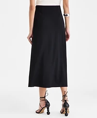 I.n.c. International Concepts Women's Ponte Knit Midi Skirt, Macy's Exclusive