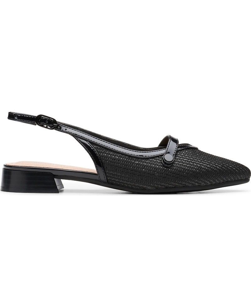Clarks Women's Natalyn Sling Pointed Toe Dress Flats