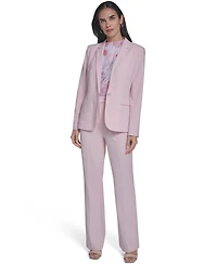 Calvin Klein Petite One-Button Blazer