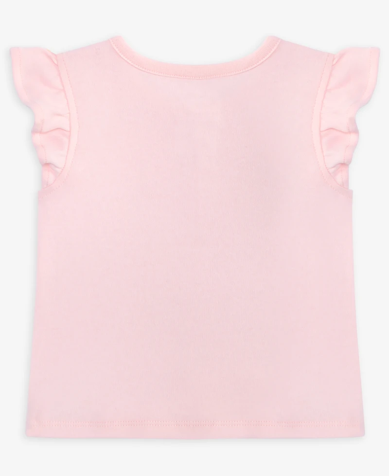 First Impressions Baby Girls' Lemon Squeezy Flutter-Sleeve T-Shirt, Macy's Exclusive