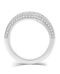 And Now This Cubic Zirconia Paved Ring