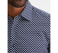 Michael Kors Men's Slim-Fit Foulard Print Button-Up Shirt