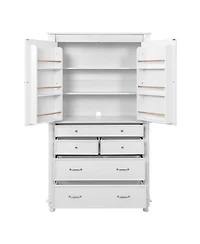 Streamdale Furniture Freestanding Large Kitchen Pantry