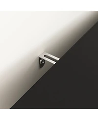 Streamdale Furniture Modern 8-Drawer Dresser Chest, Wide Wood Chest with Gold Handle