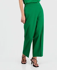 Bar Iii Women's Pull-On Linen-Blend Pants, Macy's Exclusive