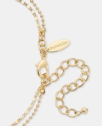 Style & Co Stone Orbital Pendant Necklace, 36" + 3" extender, Macy's Exclusive