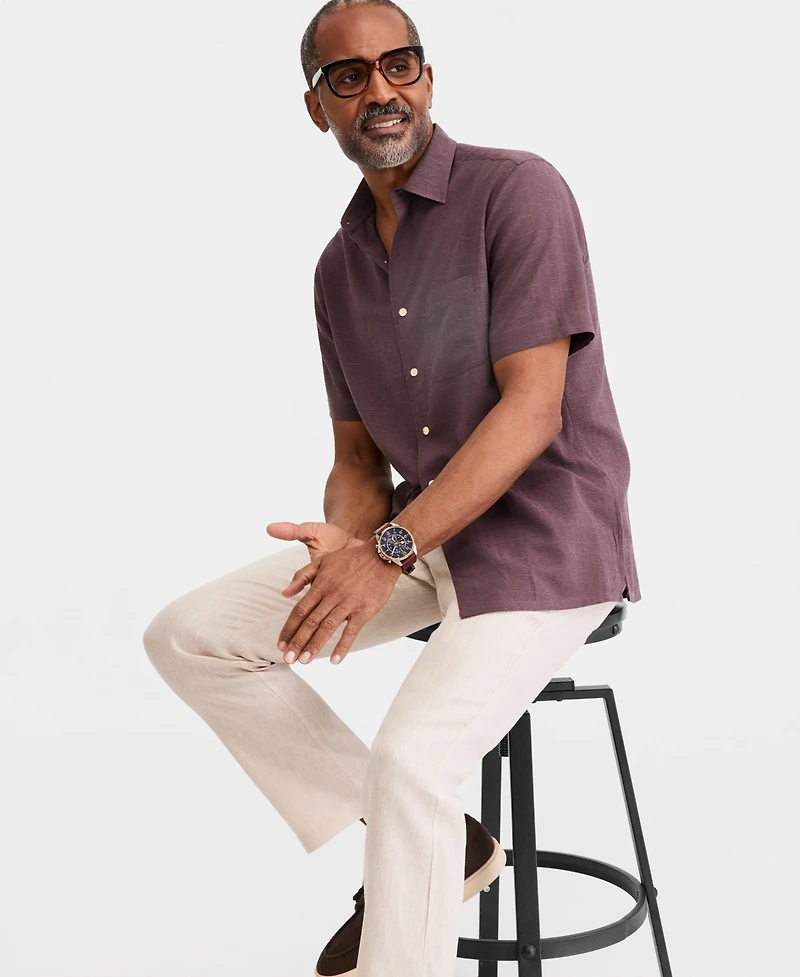 Club Room Men's Wicker Silk, Created for Macy's