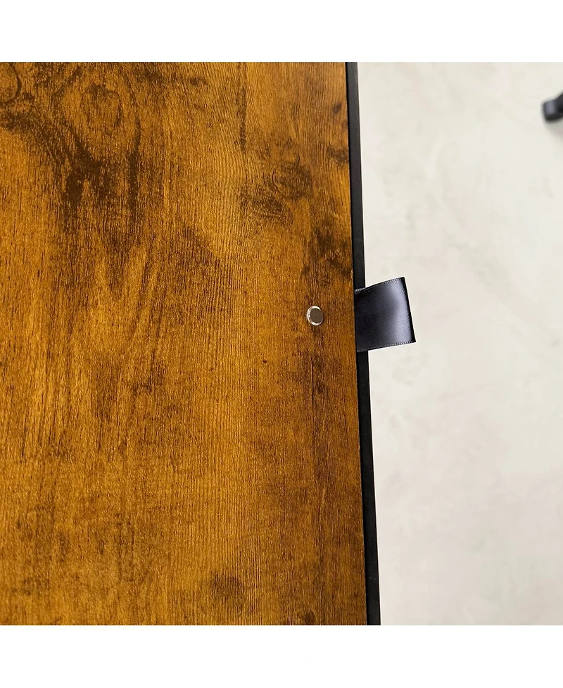 Streamdale Furniture 1500pc Jigsaw Puzzle Table for Adults - Black, with 4 Trays & 2 Storage Drawers