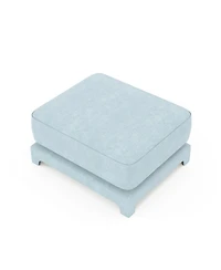 Streamdale Furniture Exquisite Chenille Sofa with Tufted Arms and Lumbar Support