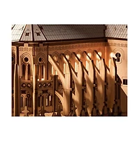 Flash Popup Diy 3D Wood Puzzle: Paris Cathedral 330 pieces