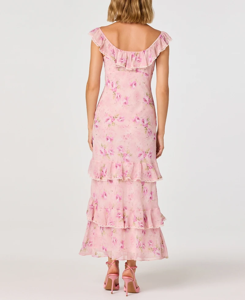 Astr the Label Women's Laisha Round Neck Dress